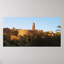 The Temple of the Oracle Siwa Oasis in Egypt Posters