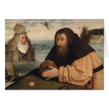 The Temptation of St. Anthony 2 Greeting Card