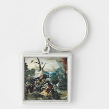 The Temptation of St. Anthony 2 Keychain