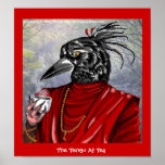 The Tengu At Tea Print