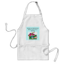 the tennis player aprons