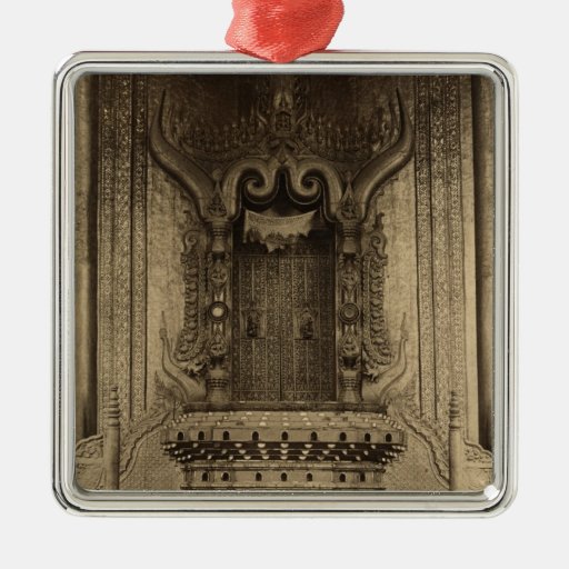 The The-ha-thana or the Lions' throne Christmas Tree Ornaments
