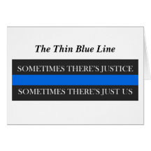 The Thin Blue Line Cards