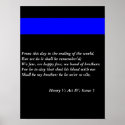 The Thin Blue Line posters