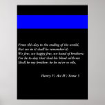 The Thin Blue Line posters