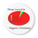 The Things I learned in Organic Chemistry magnets