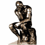 The Thinker by Auguste Rodin - Photo sculpture photo sculptures