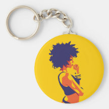 The Thinker Keychain