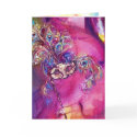 THE THIRD MASK  / VENETIAN MASQUREADE,pink purple cards