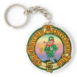 The Thirsty Leprechaun Pub keychains