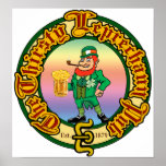 The Thirsty Leprechaun Pub posters