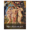 The Three Graces,  By Rubens, Peter Paul flyers