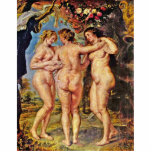 The Three Graces,  By Rubens, Peter Paul photo sculptures