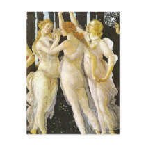 The Three Graces by Sandro Botticelli Postcards