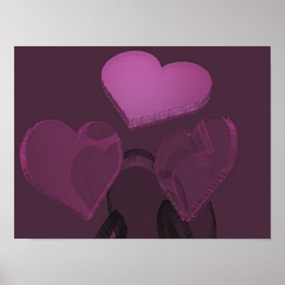 The Three Hearts Posters