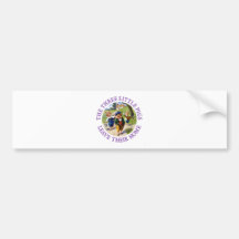 The Three Little Pigs Leave Their Home Bumper Stickers