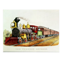 The Through Express Postcards