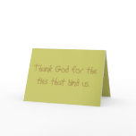 The ties that bind greeting cards