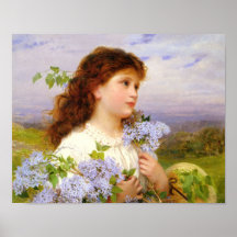 The Time of the Lilacs Print