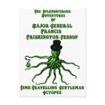 The Time-Travelling Gentleman Octopus postcards