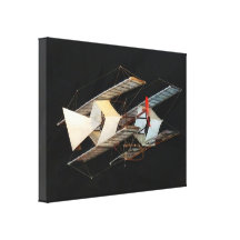 The Timmons Kite Stretched Canvas Print