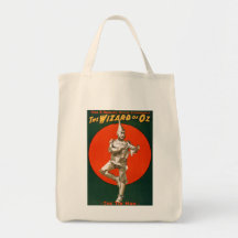 The Tin Man from The Wizard of Oz Bags