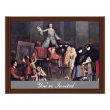 The Tooth-Puller By Longhi Pietro (Best Quality) Custom Invites