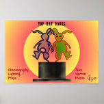 The Top Hat Babes by Anjo Lafin posters