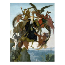 The Torment of Saint Anthony Post Card