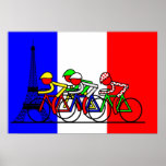 The Tour Arrives in Paris Print