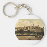 The tower, London, England rare Photochrom Key Chain