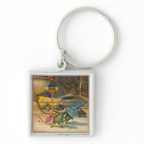 The Town Mouse and The Country Mouse Keychain