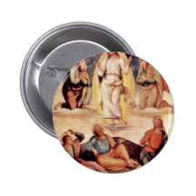 The Transfiguration By Perugino Pietro Pinback Button