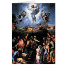 The Transfiguration Fine art Greeting Card
