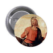 The Transfiguration Of Christ Detail By Perugino Button