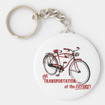 The Transportation of the Future Key Chains