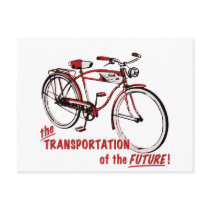 The Transportation of the Future Postcard