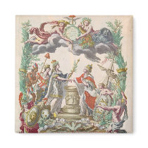 The Treaty of Versailles in 1768 Magnet