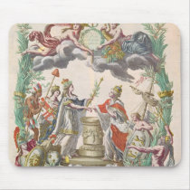 The Treaty of Versailles in 1768 Mousepads
