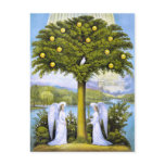 The Tree of Life, c.1892 postcards