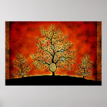 The Trees With Labyrinths Posters