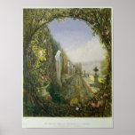 The Trellis Window, Trentham Hall Gardens posters