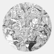 The Trial of the Knave of Hearts Stickers
