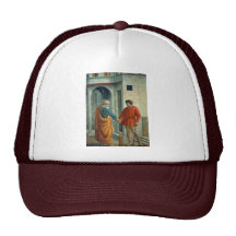 The Tribute Money  By Masaccio (Best Quality) Mesh Hats