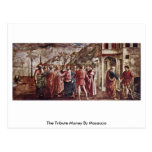 The Tribute Money By Masaccio Post Cards