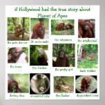 The True Apes Planet posters