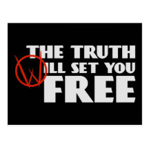 The Truth Will Set You Free Postcard