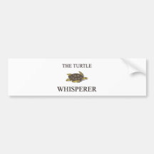 The Turtle Whisperer Bumper Sticker