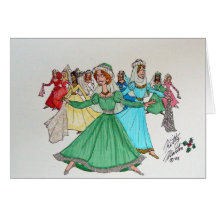 The Twelve Days of Christmas Greeting Cards