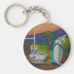 The Twevils-Pinky&Bleu Keychain
